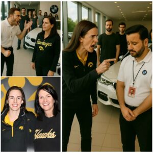 BREAKING NEWS: Caitlin Clark’s Mother Kicked Out of BMW Store for Dressing Modestly – Her Daughter’s Heartfelt Response Shakes the World