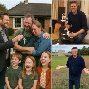 Breaking news: Country star Blake Shelton secretly paid off a debt owed by a struggling gardener, but when he found out who they were, he did this to make the man’s family cry!