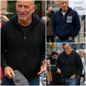 Bruce Springsteen Makes a Casual Appearance at 'Thrift Market' He Organized Today – Bruce Springsteen Closet's Sale