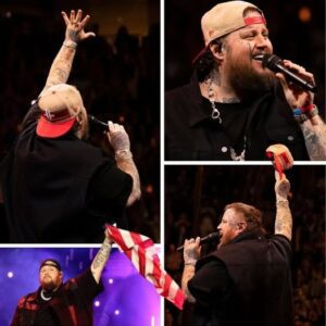 Jelly Roll’s “Hail Mary” at Toyota Center: A Raw Cry That Moved a Nation...