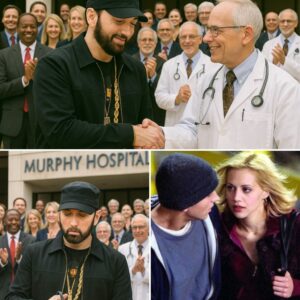 SHOCKING: Eminem Breaks Down Opening Hospital for Lung Disease — Drops Haunting 8-Word Rap Tribute to Lost Friend!