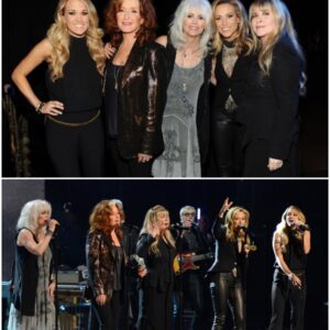 Five legendary women stood shoulder-to-shoulder, each a master of her craft, each there to honor a voice that changed the fabric of music - ngl