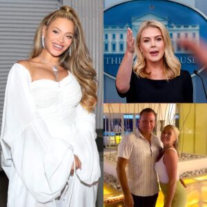 SHOCKING LIVE TV SHOWDOWN: BEYONCÉ JOKES ABOUT KAROLINE LEAVITT’S AGE GAP WITH HUSBAND—HER ICY RESPONSE LEAVES ELLEN’S AUDIENCE STUNNED!