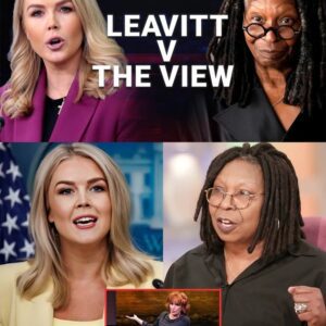 Karoline Leavitt Destroys The View with One Epic Line—The Hosts Were Stunned Into Silence, and Fans Can't Stop Talking About It!"