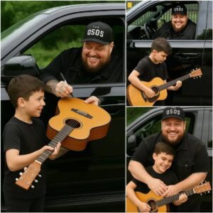 Jelly Roll’s Heartwarming Encounter with Young Guitarist After Boise Concert...