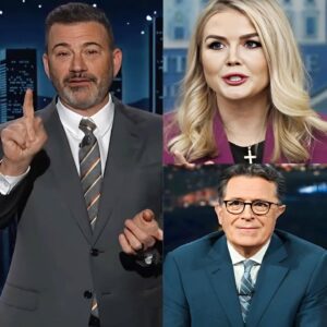 SHOCKING TV MELTDOWN: Karoline Leavitt BOOTED from Jimmy Kimmel Live! After Explosive Clash...