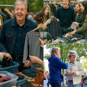 “Paul McCartney Hosts Secret Thrift Market — What He Did Next for Children in Gaza Will Melt Your Heart” nh