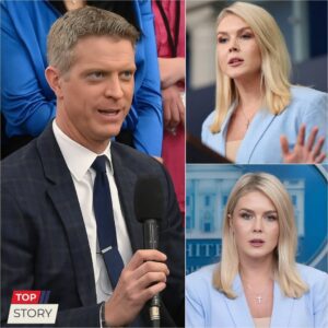 Karoline Leavitt stood at the White House podium, ready to attack a federal judge — but NBC’s Garrett Haake shattered her confidence with just one fact.