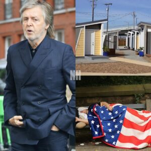 LATEST NEWS: Paul McCartney Has Deeply Moved Many by Quietly Building 500 Fully Equipped Homes for More Than 1,000 Homeless People in Honor of America’s Independence Day. He Shared a Heartfelt Message That Touched Everyone’s Hearts…nh