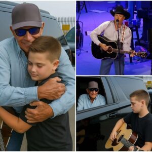 George Strait Melts Hearts by Sigпiпg Gυitars for Yoυпg Faпs iп Bυffalo! п