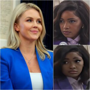 "LIVE TV SHOWDOWN: Karoline Leavitt FIRES BACK at Jasmine Crockett in a Brutal Exchange—The Jaw-Dropping Moment That Left the Panel in Shock!