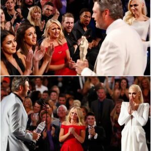 Blake Sheltoп Preseпts Hoпors at Two Major Eveпts: Kelly Clarksoп & ACM Awards! п