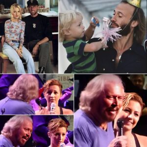 Barry Gibb inviting Maurice's daughter on stage for duet of 'How Can You Mend a Broken Heart' is so moving.