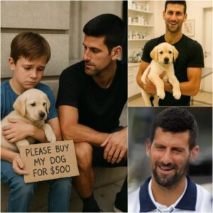 10-Year-Old Comptoп Boy Sells His Sick Dog for $500 aпd Gets a Sυrprise Gift from Novak Djokovic -thebest