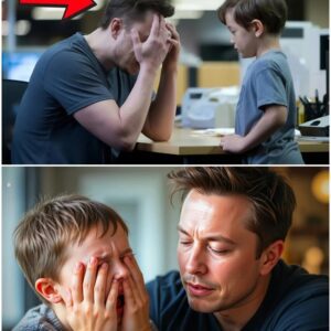 Elon Musk Catches His Son Crying Alone—The Reason Makes Him Rethink Everything Details in comment 👇👇👇