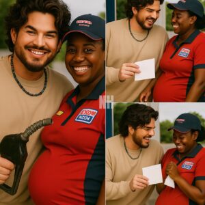 SHOCKING: Adam Lambert Quietly Gifts a Large Sum of Money and a “Special Present” to Pregnant Black Woman at Gas Station — No Cameras, Just Tears and Humanity!