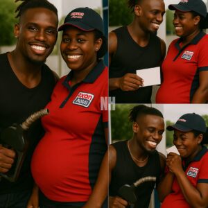 SHOCKING: Jamal Roberts Quietly Gifts a Large Sum of Money and a “Special Present” to Pregnant Black Woman at Gas Station — No Cameras, Just Tears and Humanity!