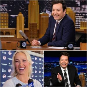 EXPLOSIVE CLASH BETWEEN JIMMY FALLON AND SOPHIE CUNNINGHAM’S ON NBC — BOTH FORCED OFF STAGE AS TENSIONS ERUPT LIVE ON AIR - sanghodeptrai