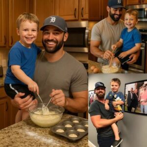 BREAKING: Rilley Grene and his son just turned their kitchen into the most unexpected heart-melting classroom you’ll ever see. With Rilley Grene taking the lead as the adorable “cookie teacher”...