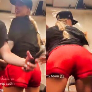 VIDEO: Indiana Fever star Sophie Cunningham is going viral for her sexy twerking after winning the Commissioner's Cup...Watch the full video below 👇👇👇