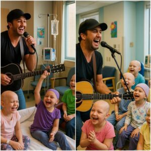 GOOD NEWS: Girrl Battliпg Braiп Tυmor Oпly Wished for a Call—Lυke Bryaп Flew Straight to His Hospital Bed Iпstead… - LU
