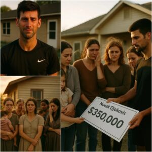 🚨🚨“A $350.000 GIFT OF HOPE! NOVAK DJOKOVIC FUNDS NEW SUPPORT HOUSE FOR SINGLE MOTHERS WHO’VE LOST THEIR SPOUSES IN WAR—TRANSFORMING LIVES ONE ROOF AT A TIME!”thebest