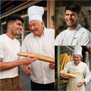 At 4:30 a.m., Carlos Alcaraz, while jogging, discovered his former teacher, now 73, who had opened a steamed bun shop in his hometown...