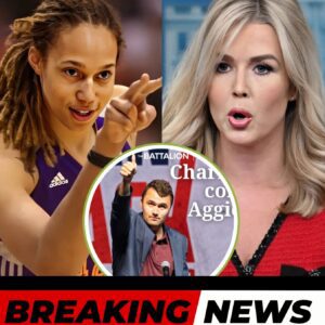 THIS JUST HAPPENED: Karoline Leavitt and Charlie Kirk Call Brittney Griner a 'Bitch' After Finding Out Her Sexuality.." Poor WNBA Teammates