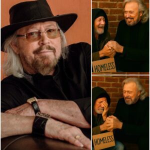 Ten minutes ago: A homeless man saw Barry Gibb on the street and asked him, “Can I have a dollar?” » Immediately, Barry Gibb...