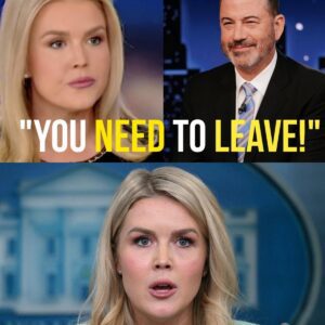 SH*CKING: Karoline Leavitt Kicked Off Jimmy Kimmel in EPIC Live TV Moment! -nh