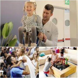 BREAKING NEWS🚨🚨Novak Djokovic celebrated his daughter Tara’s seventh birthday with balloons and flowers after her Wimbledon training session, and the gift he gave her surprised many people...