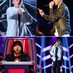 Eminem nearly jumped out of his seat. A 14-year-old kid walked on stage, gripping the mic like it was his lifeline...