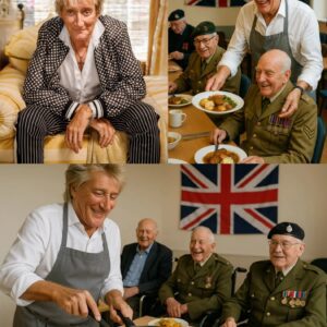 UPDATED NEWS: Rock music legend Rod Stewart made his fans proud and excited when he rolled up his sleeves to cook for disabled veterans — “They deserve more than our thanks.” What’s more special is the gifts he gave to veterans that will shock you!!