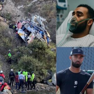 BREAKING: A serious traffic accident has just occurred when a passenger bus has veered off the road and overturned downhill in a mountainous area. Rescue teams are trying to find and assist those involved…