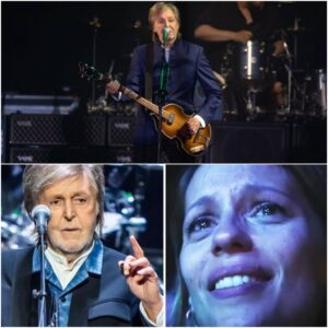 Sir Paul McCartney left fans in tears after debuting his live performance of the last Beatles song Now and Then, written by John Lennon