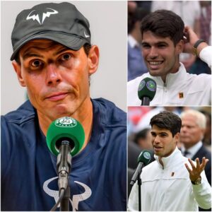 BREAKING: “A $1,000,000 Surprise!” — RAFA Breaks Down in Tears as He Praises Carlos Alcaraz’s Huge Donation to Roland to Feed Hungry Americans...