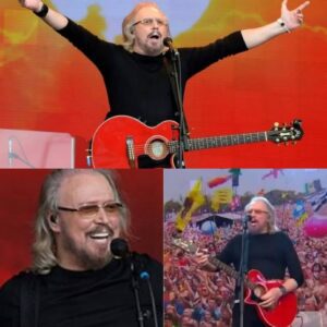 Barry Gibb Took The Stage And Delivered A Breathtaking Rendition Of “Stayin’ Alive,” His Signature Falsetto Soaring Through The Festival Grounds. The Crowd Erupted
