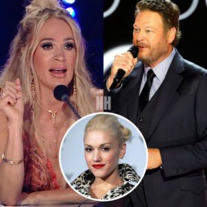 SHOCKING MOMENT: Carrie Underwood Bursts Into Laughter at Blake Shelton’s Slip-Up on Live TV—Then Gwen Stefani’s Reaction Leaves Everyone Speechless! nh