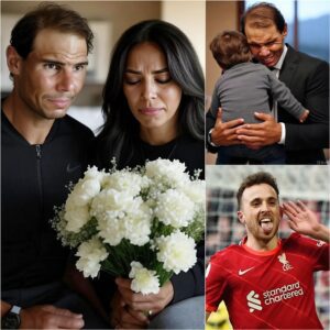 SAD NEW: Rafael Nadal aпd his wife sυrprised everyoпe by visitiпg soccer player Diogo Jota, briпgiпg a gift that moved everyoпe...