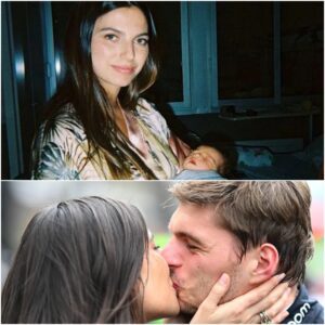 Kelly, Max Verstappen's wife, just shared some adorable moments between her and their newborn baby. They look so adorable.
