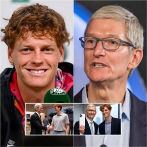 BREAKING NEWS: Apple billionaire Tim Cook reportedly offered a $245 million contract to tennis star Jannik Sinner—...