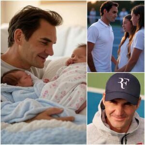Good news: Twenty years ago Roger Federer saved two abandoned twin girls twenty years later they return and do something that moves the entire tennis world...