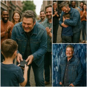 BREAKING: “This Changed Everything” — Boy Returns Country Star Blake Shelton’s Wallet with a Hidden Note That Leaves Him Sobbing! -nh