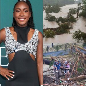BREAKING: Tennis star Coco Gauff has donated $3.0 million to support victims and aid in the search and rescue of those missing in the devastating flash floods in Texas. Fans were stunned to learn that Coco Gauff personally traveled to the disaster site to offer hands-on help...
