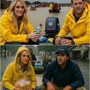 Country music star Carrie Underwood and former NHL player Mike Fisher join forces for historic Texas flood relief nh