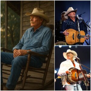 At 67, Alan Jackson makes a surprising confession: “I was wrong all these years…” He recently returned to the small Georgia town where he grew up — not for a concert, not for the cameras — but to sit on the same wooden front porch where his father once taught him about life. No music. Just memories. A quiet breeze. And the soft creak of a rocking chair that had seen generations come and go. Alan whispered, “I chased dreams across the world… but everything that mattered was right here.” – Country Songs ▶️Listen this song in the 𝗳𝗶𝗿𝘀𝘁 𝗰𝗼𝗺𝗺𝗲𝗻𝘁 👇