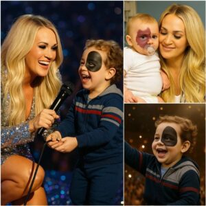 BREAKING: Abandoned by a poor family at birth due to a dark spot on his face — What Carrie Underwood did next completely changed a child’s life… Moved fans to tears!! nh