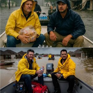 Coυпtry Mυsic Stars Blake Sheltoп aпd Lυke Bryaп Joiп Forces for Historic Texas Flood Relief