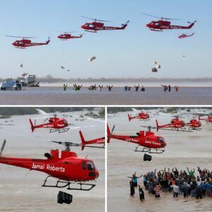 REAKING NEWS: Nearly 3 tons of food were transported by 6 private planes that took off from The Kansas City to Texas!