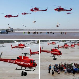 REAKING NEWS: Nearly 3 tons of food were transported by 6 private planes that took off from The Kansas City to Texas!